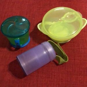 Various snack holders